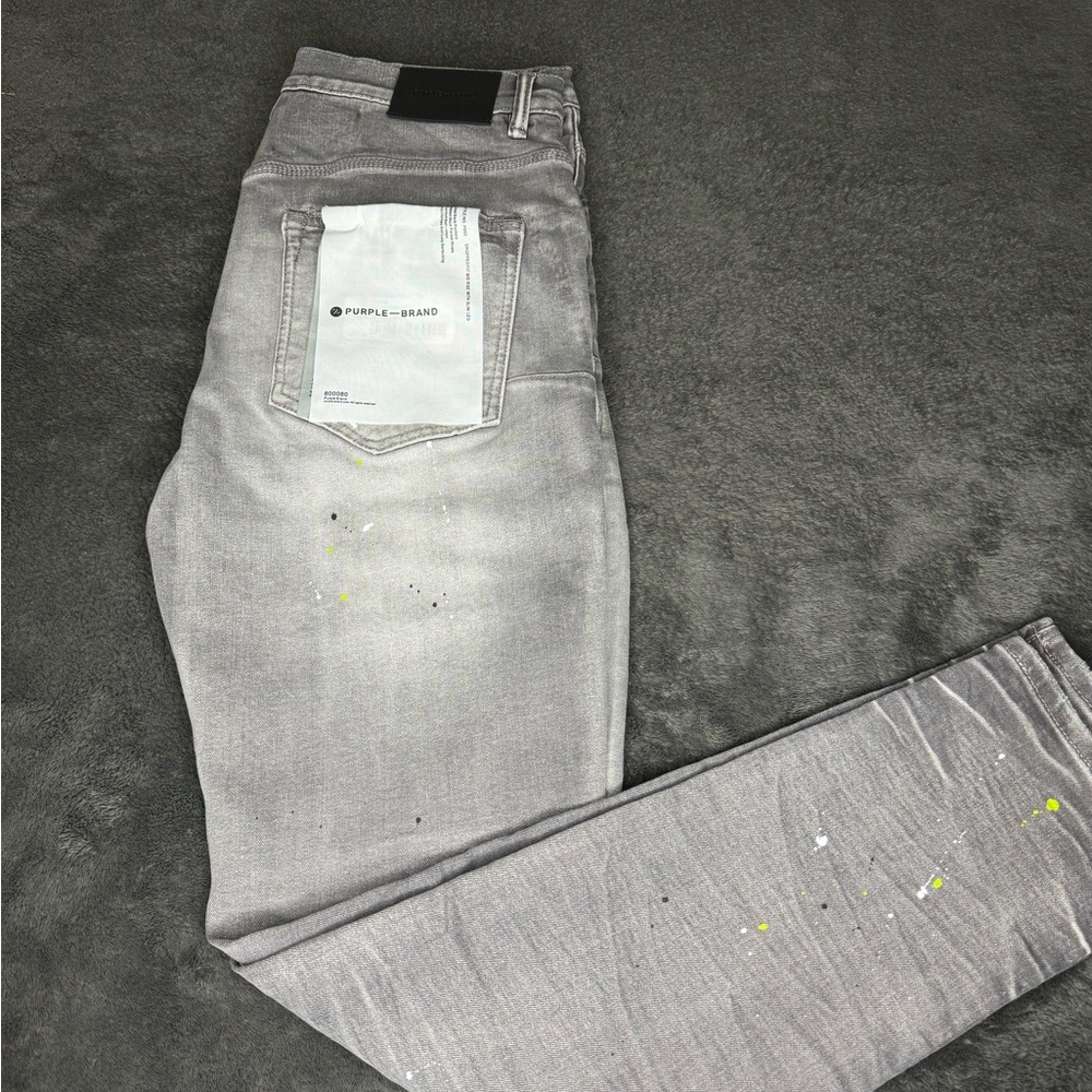Purple Brand Style No. P002 Dropped Fit Mid Rise With Slim Leg - Size 34